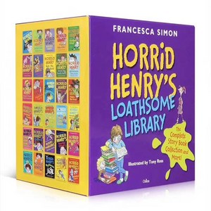 [동네서점] 국내 당일발송 Horrid Henry Loathsome Library 호리드헨리 챕터북 세트 영어원서 음원제공, 호리드헨리 챕터북 30권 세트