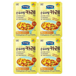 일동후디스 아이얌 순우리쌀 카레 분말 80g, 4개