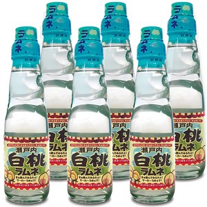 사이토 복숭아 라무네, 6개, 200ml