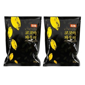 선인 SIB 코코아 파우더 350g, 2개