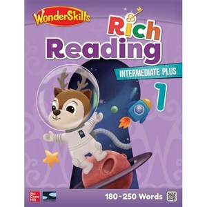 WondeSkills Rich Reading Intemediate Plus 1 SB+WB (with QR Audio), WondeSkills Rich Reading In.., McGaw-Hill Education(저), 투판즈