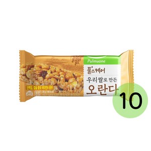 [풀무원] 우리쌀로만든 오란다 어린이간식 맛있는오란다, 10개, 28g