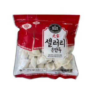 [루의중국식품]중국물만두 원보 셀러리손만두 600g, 1개