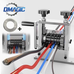 디매직 전선 탈피기 6홀 고급형 전선까는기계, 1세트