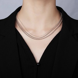 볼 체인 1~3mm 은 목걸이 실버 925 NL039