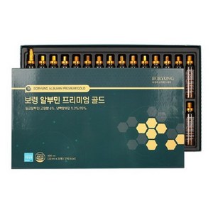 [1+1] 보령 알부민 프리미엄 골드 30병+30병 마시는 실크알부민, 2개, 600ml