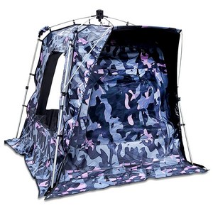 몽크로스 립스탑 암막 원터치 텐트 낚시전용 텐트 M14 M15 M18, M14(140x140cm), 다크밀리터리