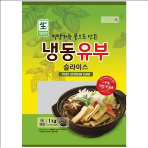 대림 냉동유부슬라이스1kg, 1kg, 1개, 상세 설명 참조