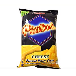 JACK'nJILL Piattos Cheese Flavo Potato Snack 잭인질 피아토스 치즈맛 감자스낵, 85g, 1개