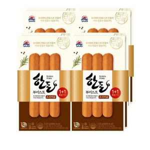 사조대림 한돈 부어스트 오리지널, 450g, 2개