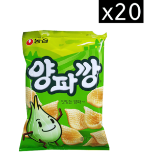 농심 양파깡, 83g, 20개