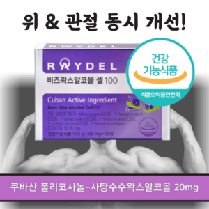 레이델 비즈왁스알코올 셀100, 30정, 1개