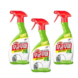 무균무때 곰팡이용 세정제, 500ml, 3개