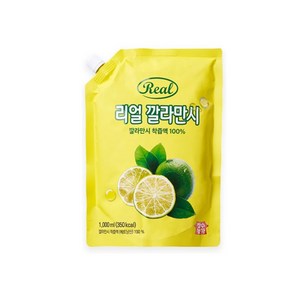 [장수농가] 리얼 깔라만시 1000ml 1팩, 1L, 1개