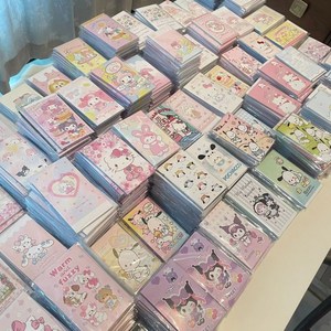 설렌당소품샵 국내당일배송 20장혼입 20장단일 산리오 캐릭터 데코 스티커 선물박스 포장 씰 산리오스티커, 1