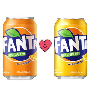 환타 오렌지+파인애플 355ml x 24개