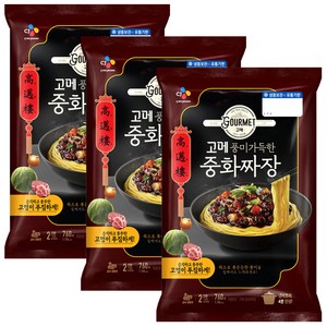 고메 중화짜장 760g, 3개