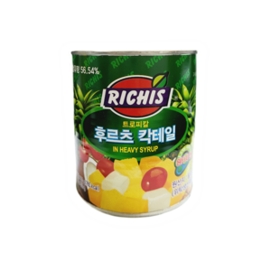 리치스 트로피칼 후르츠 칵테일 원터치, 850g, 1개