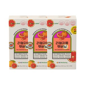 그린라벨 리얼자몽 팻버닝 3box, 3박스 42포, 1세트