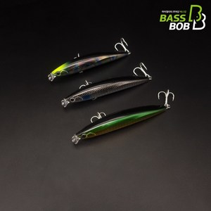 [배스밥] 짧은립 플로팅 미노우 10cm 13g 저그베이트 배스 농어, CUSTOM MINNOW-1 (F), 1개