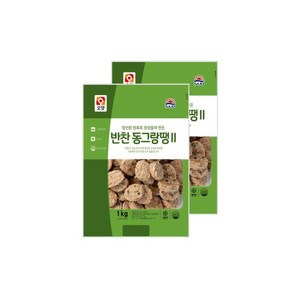 오양 반찬동그랑땡1kg 2봉, 2개, 1kg