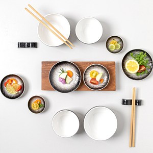 Stone Noir 도자기 그릇세트 2인 14P, 단품, 1개