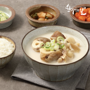 [한우먹는날] 100% 국내산 한우 부모님보양식 도가니우족탕, 1000g, 2개