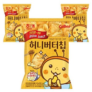 해태제과 허니버터칩, 60g, 3개