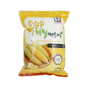 옥수수메밀떡용가루 3kg(옥수수메밀술빵), 3kg, 1개