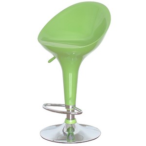베스트렉 A152 발걸이형 홈바의자 아일랜드 식탁의자 바텐의자, 연두, 1개