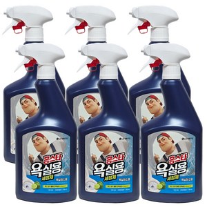 홈스타 욕실용 세정제 라임바질향, 6개, 750ml