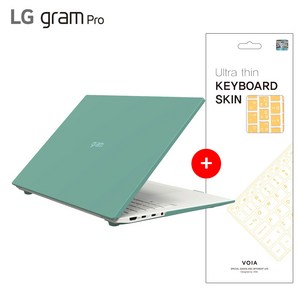 2024/25년 LG 그램 프로 케이스 16인치 노트북케이스 16ZD90SP 16Z90SP 파우치가방, 민트+키스킨(옐로우), 1개