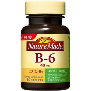 네이처메이드 B6 40mg 타블렛, 1개, 80정