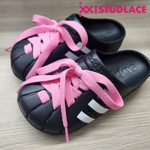 아디다스 클로그 커스텀 신발끈 ADIDAS CLOG 호환 15mm 넓은 운동화끈