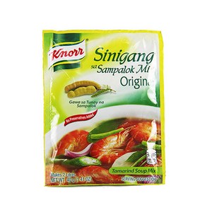 Kno Sinigang Sampalok Mix Oiginal 크노르 시니강 삼팔록 믹스 오리지날, 44g, 1개