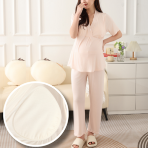 1lliMilli 수유복 임산부 홈웨어 반팔 잠옷 상하의 세트 일리밀리