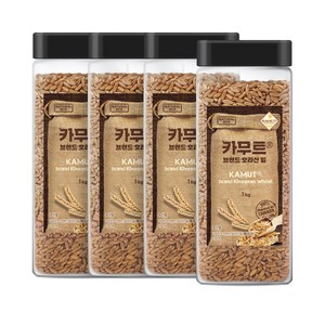 내추럴박스 카무트 브랜드밀 1kg, 4개