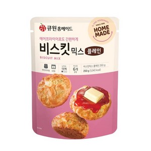 큐원 홈메이드 비스킷믹스 플레인, 250g, 1개