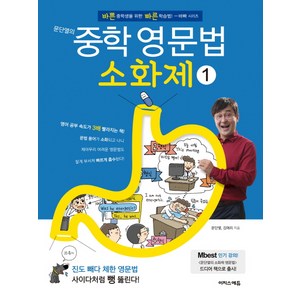 문단열의 중학 영문법 소화제 1:바쁜 중학생을 위한 빠른 학습법, 이지스에듀, 영어영역