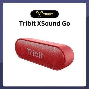 Tibit XSound Go 휴대용 블루투스 스피커 파티 캠핑 스피커용 IPX7 방수 더 나은 베이스 24 시간 재생 C타입 AUX, 3) Red, 없음
