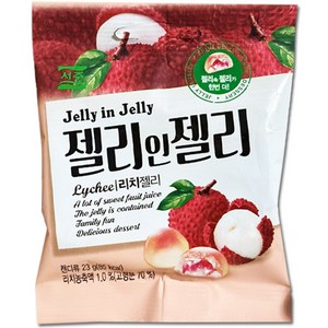 서주 젤리 인 젤리 리치, 2개, 23g