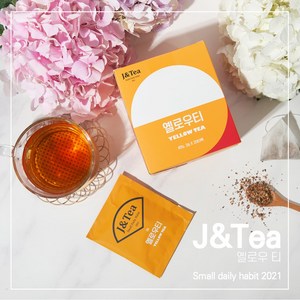 J&Tea 옐로우티, 2개, 20개입, 2g