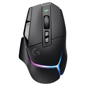 로지텍 G502 X 플러스 라이트스피드 무선 RGB 게이밍 마우스, 블랙, G502 X Plus