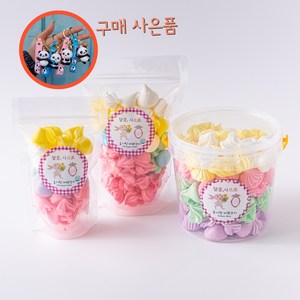 [15시 이전 주문 당일발송] 달콤나라 앨리스 진짜 맛있는 고급 수제 머랭쿠키 5종 어린이집디저트 어린이집답례품 생일답례품 수능선물 수능응원선물 수능생선물, 중, 딸기