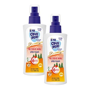 홈키파 마이키파 엑스트라 파워 모기기피 미스트, 100ml, 2개