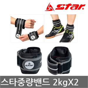 스타 모래주머니 철주머니 1kg~5kg 손목 발목, 2kg2개