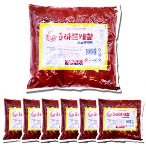 오뚜기 하프케찹 파우치, 6개, 3kg