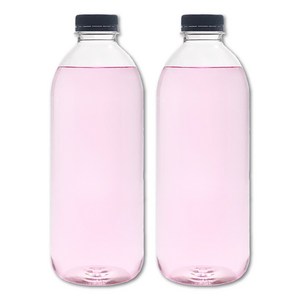 [유페트] 1000ml 우유 페트 35파이 30개입 검정캡
