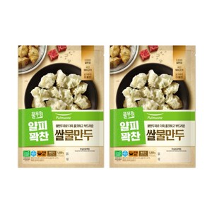 (냉동)[풀무원]쌀물만두1000g, 1kg, 2개