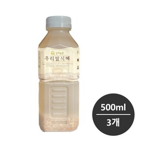 상하농원 우리쌀식혜 500ml, 3개